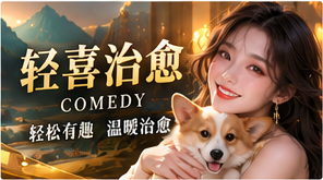 轻喜治愈题材视觉