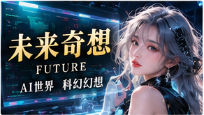 未来奇想主题作品视觉